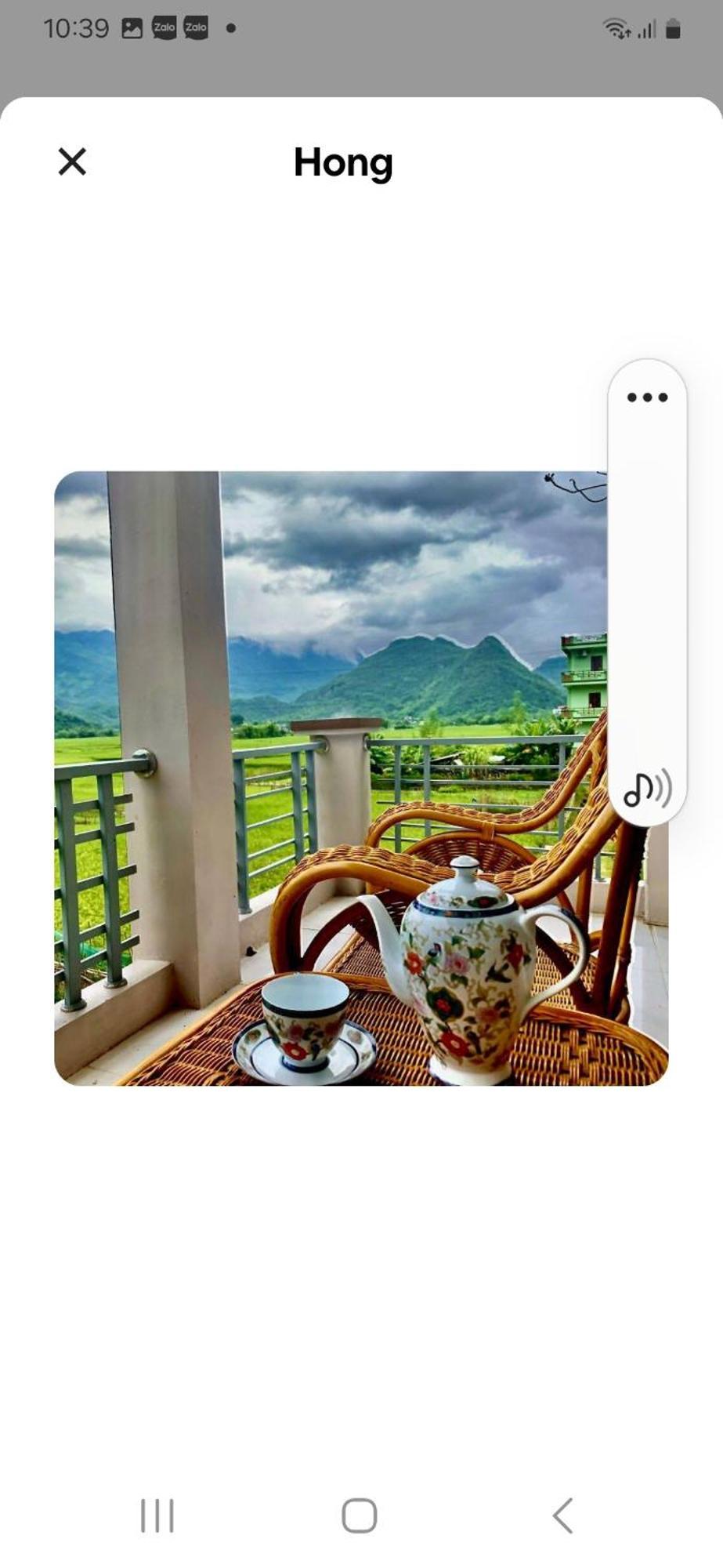 Moc Nhien Homstay Mai Chau Hòa Bình Zewnętrze zdjęcie